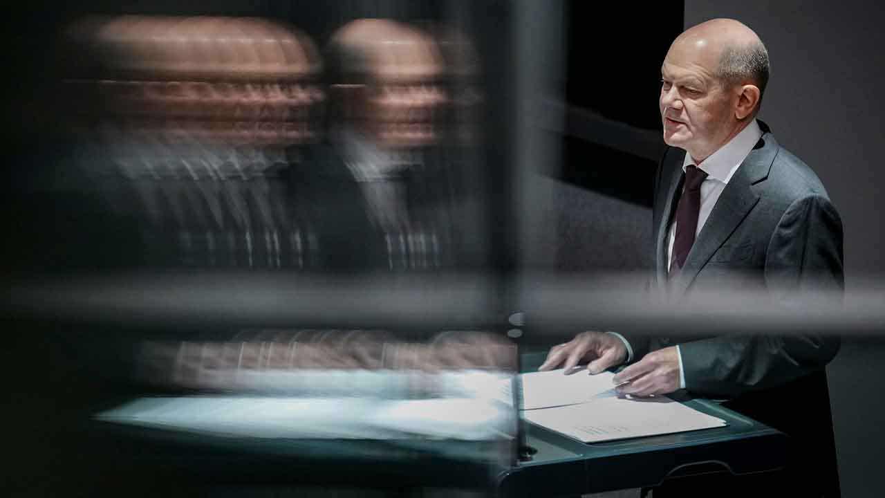 German Chancellor Olaf Scholz says country needs to clamp down on 'irregular migration'