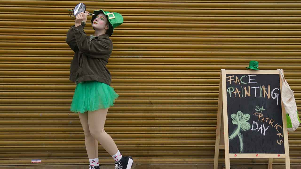 From Irish bagpipes to pub crawls, here's a look at how US cities are celebrating St. Patrick's Day