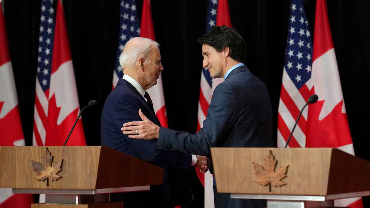 Canada pledges to increase Great Lakes funding after Justin Trudeau meets Biden