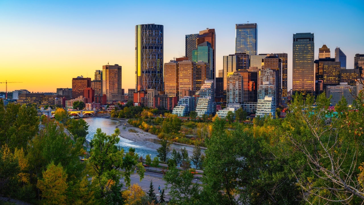 Skyline of Calgary, Alberta