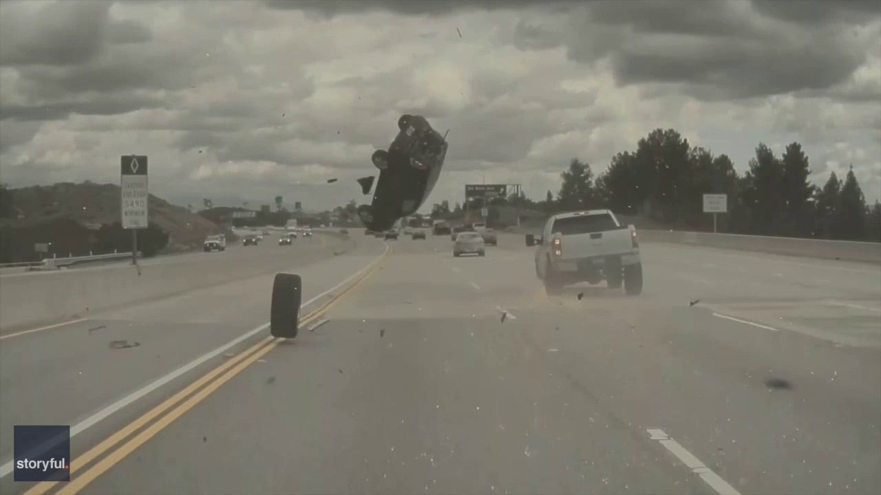 Here's how that Kia driver survived being flipped into the air | Fox News