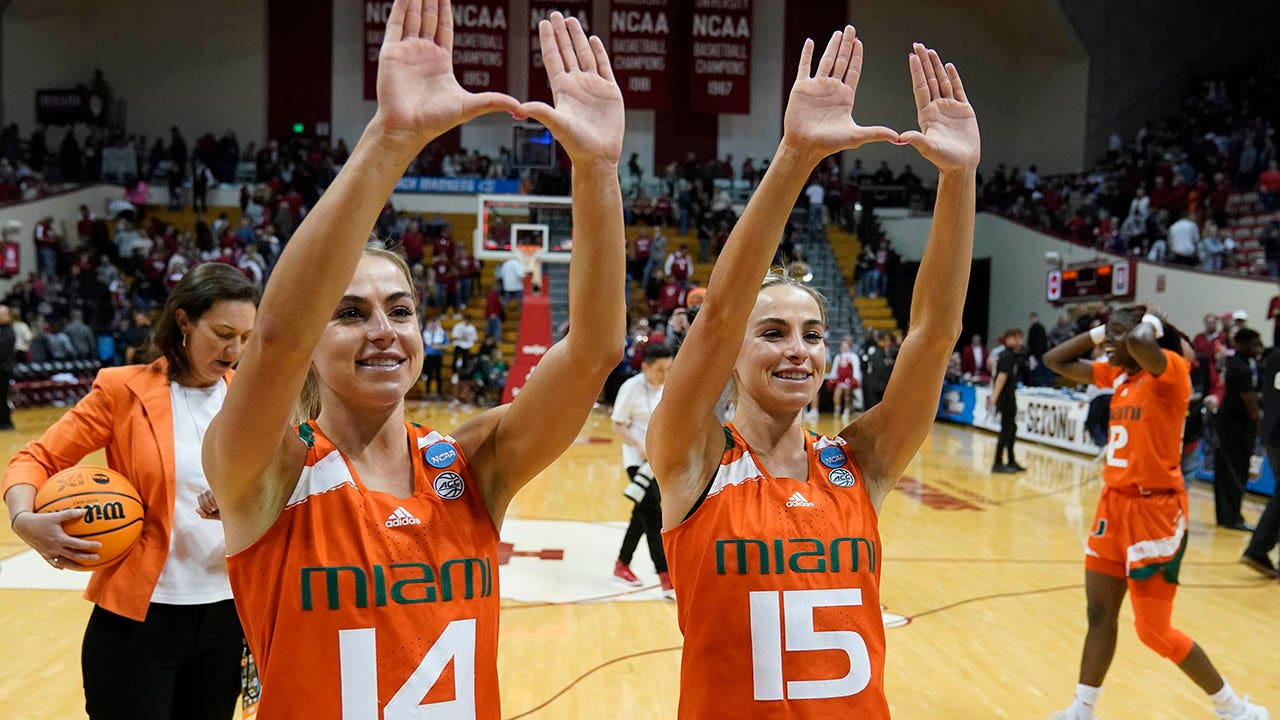 Miami's Cavinder twins ink NIL deal with controversial AI company, help team to March Madness upset