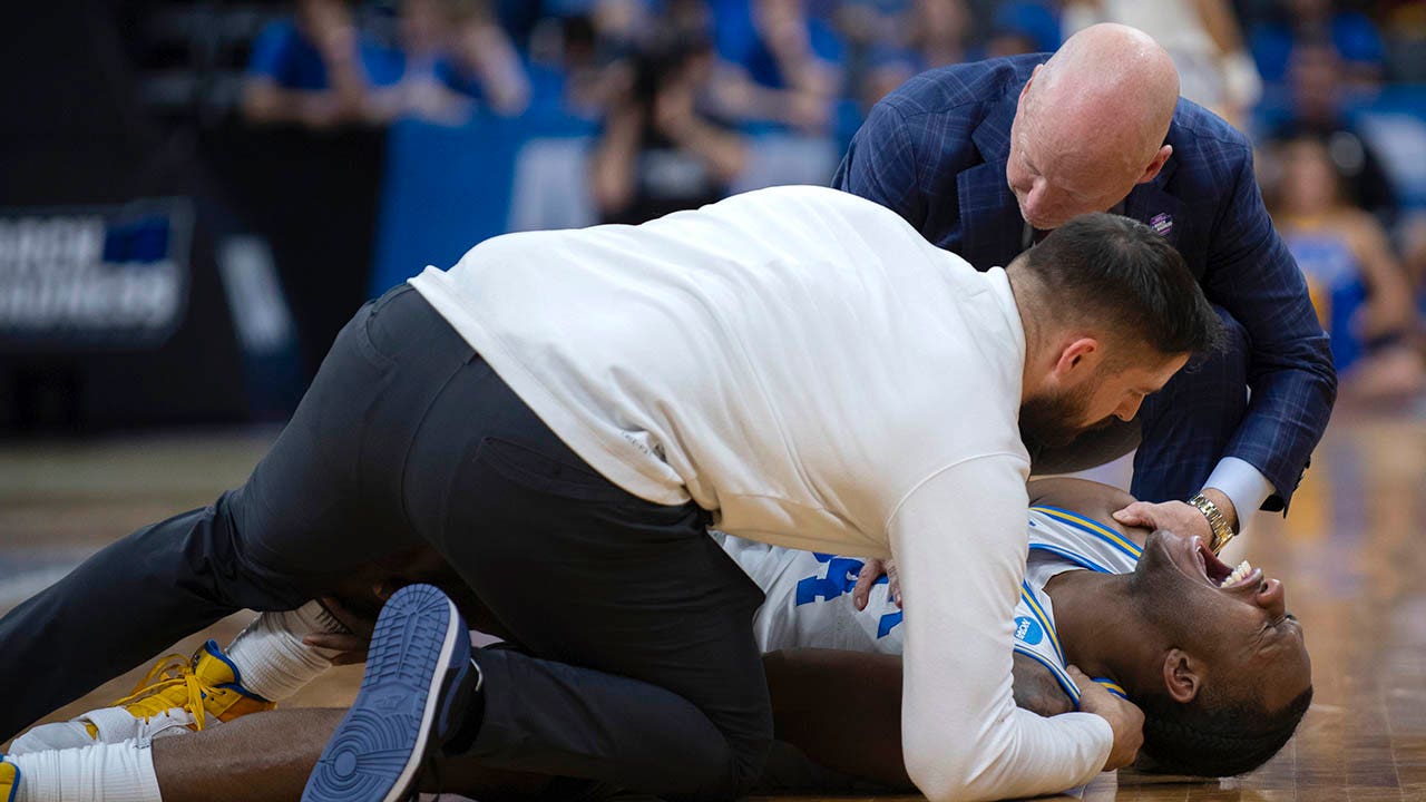 March Madness broadcaster urges producer not to show replay of UCLA star twisting ankle
