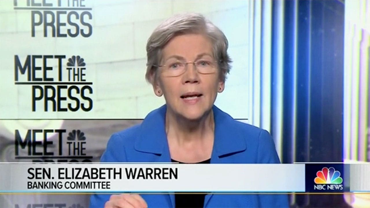 Elizabeth Warren blasts Fed chair Jerome Powell, says he 'took a flamethrower' to banking regulations