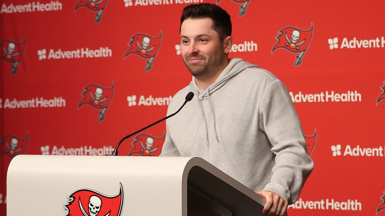 Baker Mayfield says he’s ‘never going to be Tom Brady’ after signing with Buccaneers