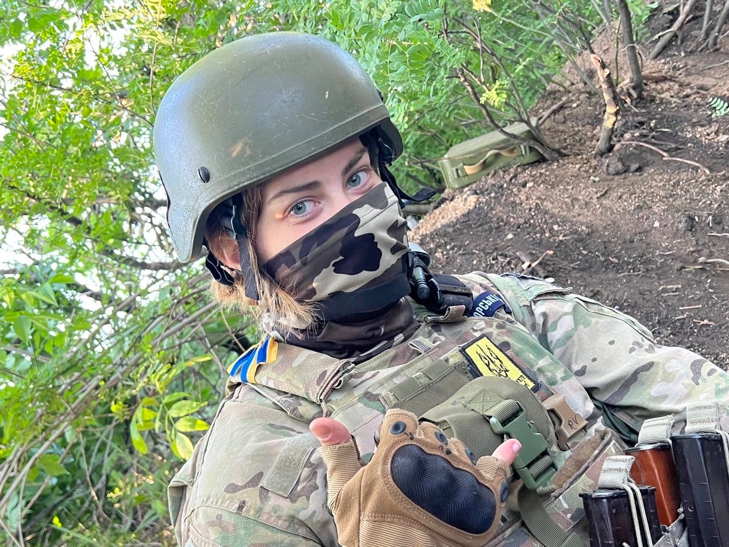 Texas college student fights Russian troops in Ukraine