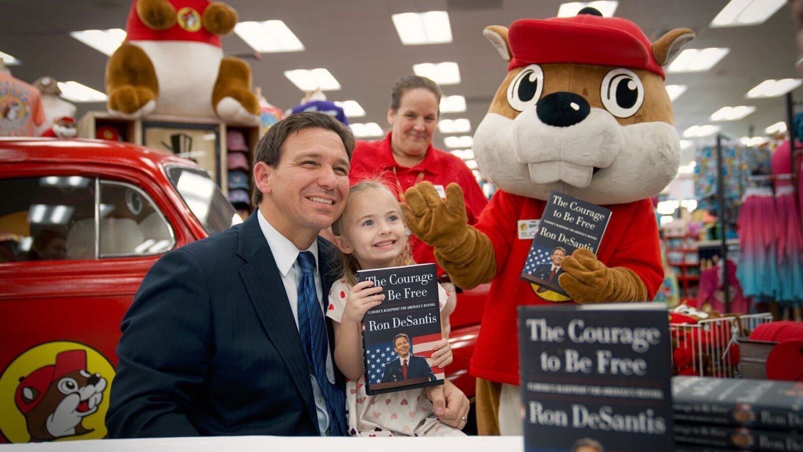 DeSantis surprises Florida Buc-ee’s customers with in-person book signing