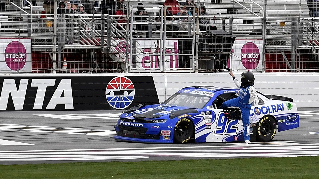 NASCAR suspends driver Josh Williams for parking car at start-finish line in defiance of order Fox News