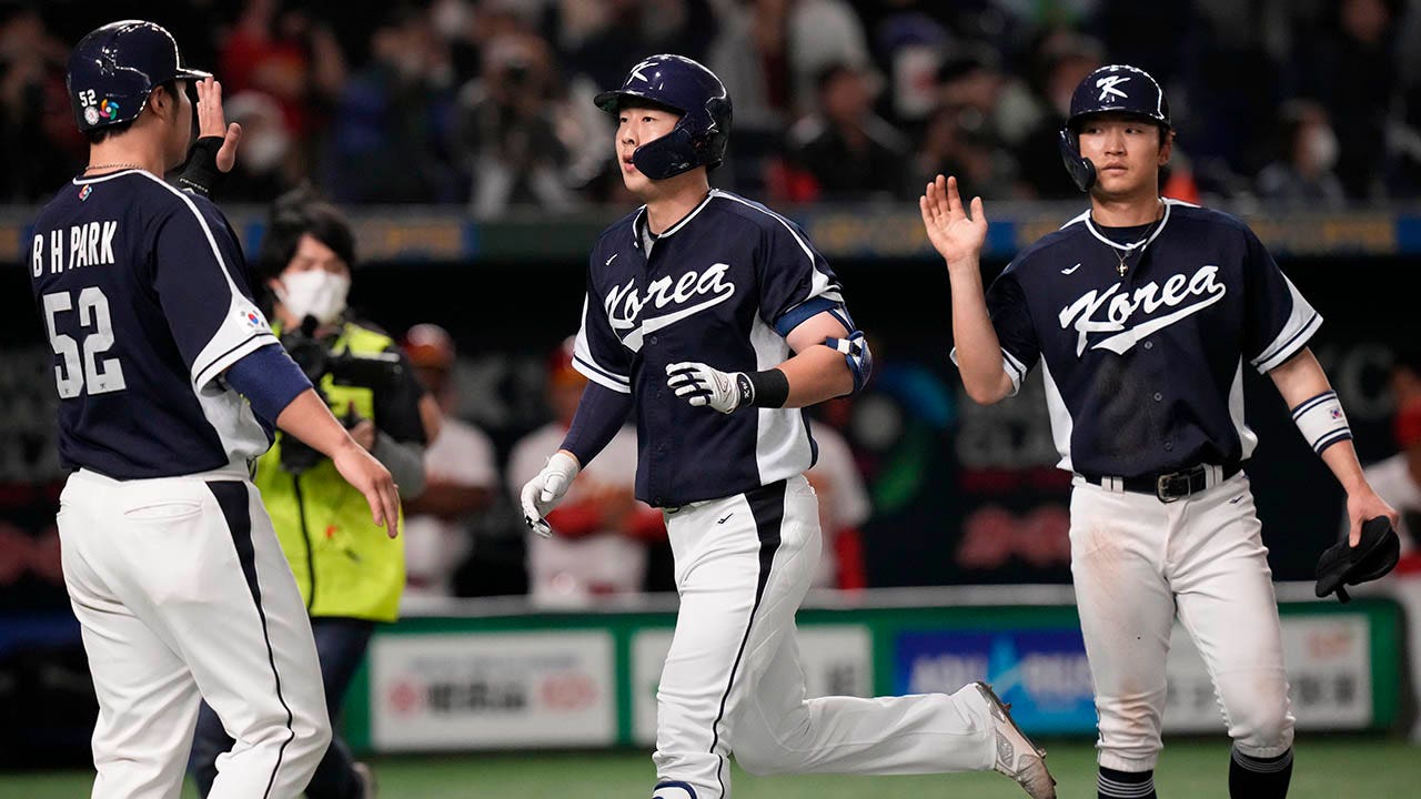 Kim Ha-seong of S. Korean WBC team