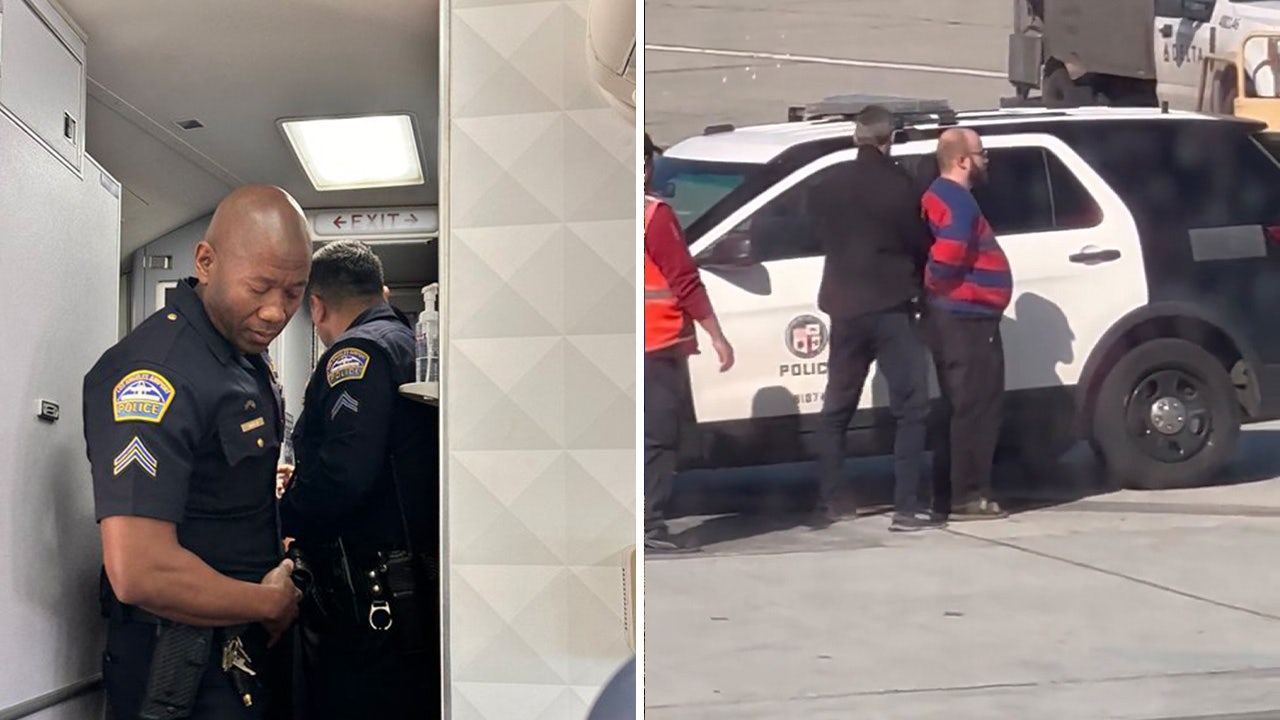 News :Delta passenger detained at LAX after opening exit door, activating emergency slide minutes before takeoff
