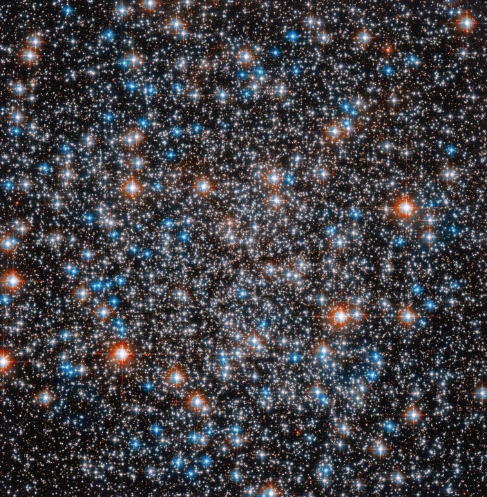 New star-studded Hubble image shows globular star cluster about 20,000 light-years away
