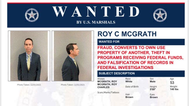 Maryland Gov. Hogan’s ex-chief of staff wanted by US Marshals