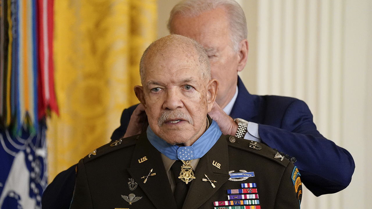 Biden awards Medal of Honor to Vietnam hero after nearly 60-year wait