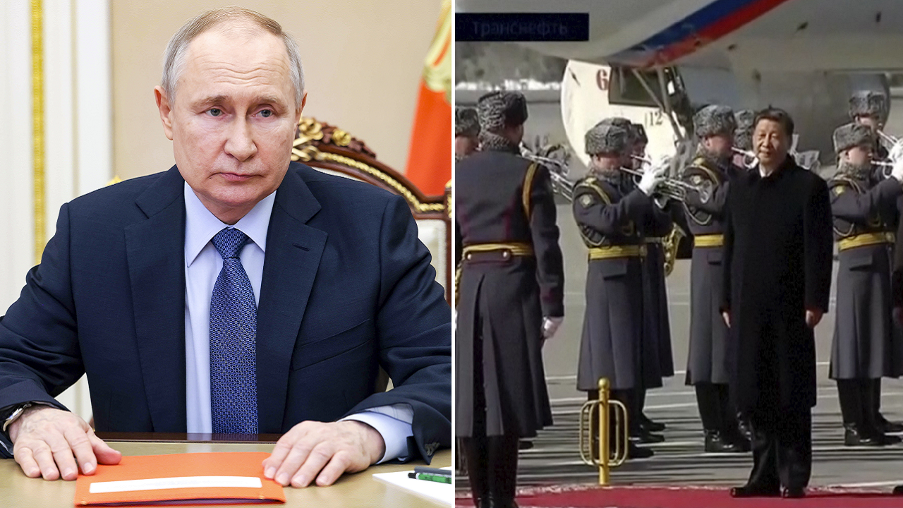 Putin rips West as trying to stifle Russia, China’s ‘development,’ while Xi arrives in Moscow