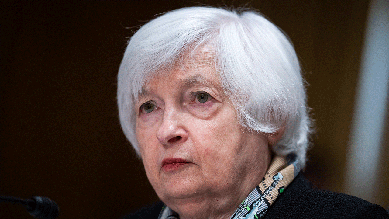 Treasury Secretary Janet Yellen testifies during the Senate Finance Committee hearing on The Presidents Fiscal Year 2024 Budget, in Dirksen Building on Thursday, March 16, 2023.