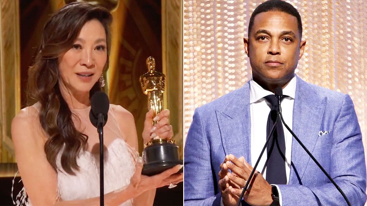 CNN leaves out Michelle Yeoh's 'prime' jab at Don Lemon as anchor praises Asians winning big at the Oscars