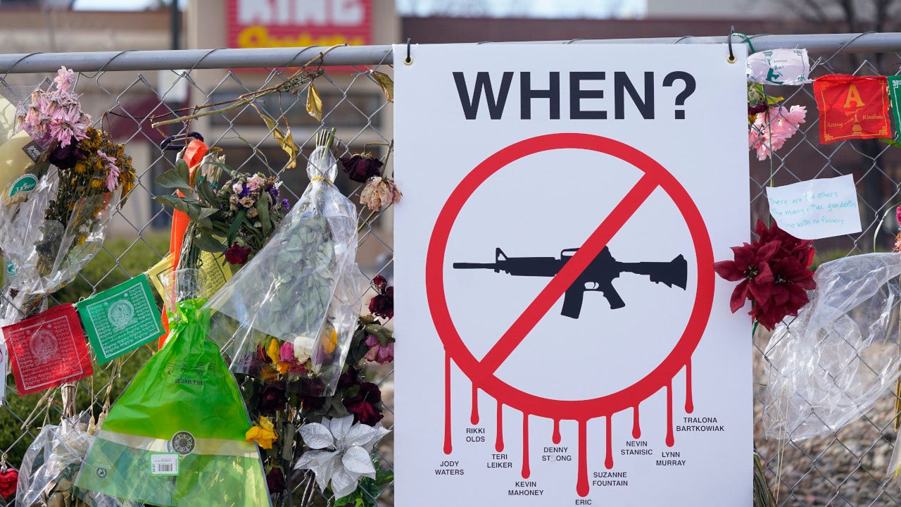 Son of Colorado mass shooting victim sues gun manufacturer Sturm, Ruger & Co.