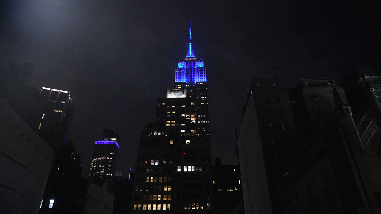 Many national landmarks across the globe, including the Empire State Building in New York City, light up blue for World Autism Awareness Day. 