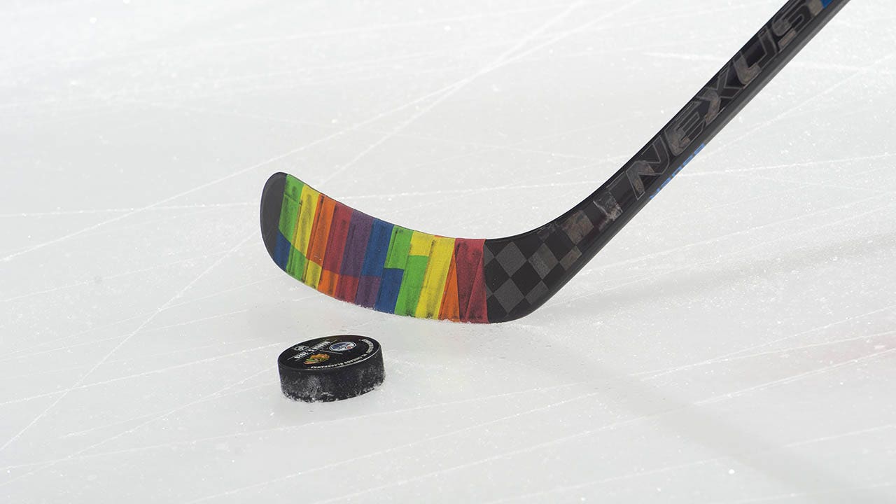 ‘Pride Tape’ makers express disappointment in NHL’s ban of rainbow-colored stick tape