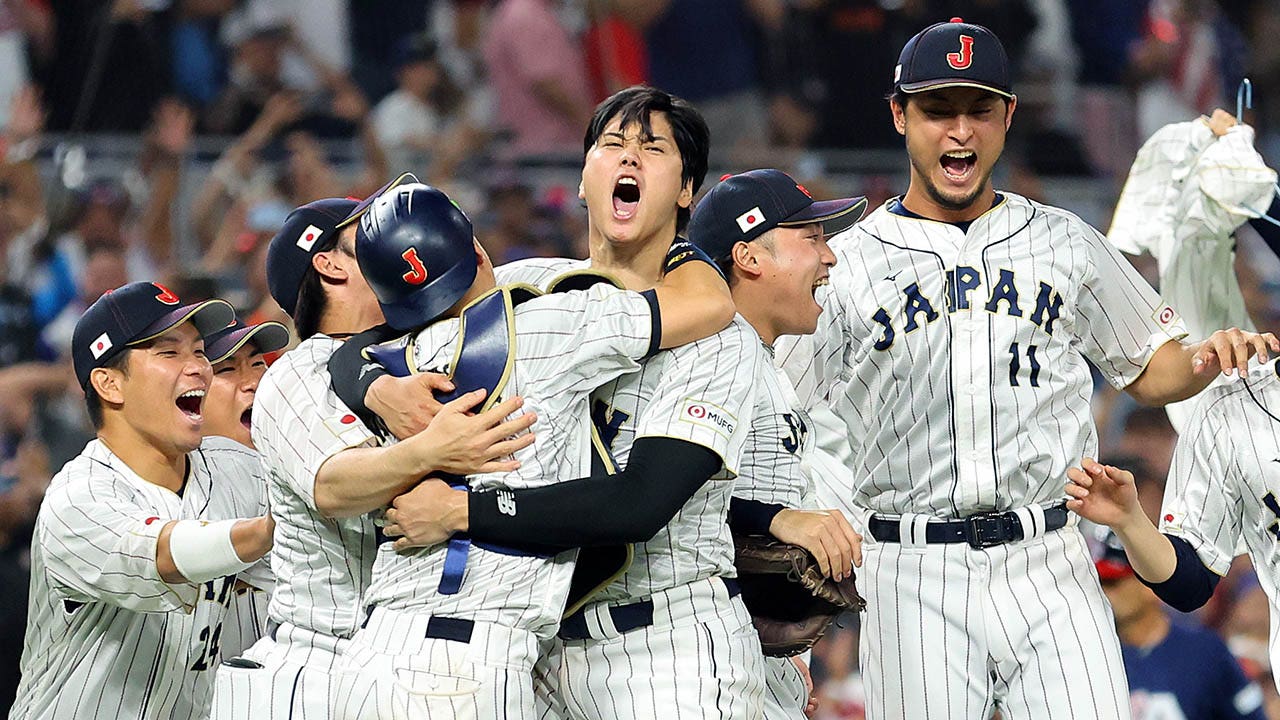 Shohei Ohtani strikes out Angels teammate Mike Trout to give Japan World Baseball Classic title over USA
