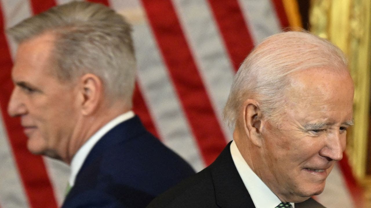 Senate Dems say Biden should talk to McCarthy, but only about the debt, not spending cuts