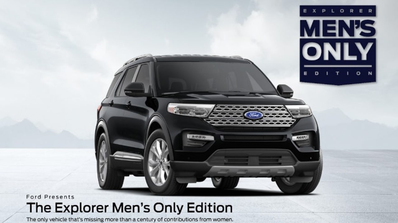 Ford launches a 'Men's Only Edition' Explorer SUV and it's terrible