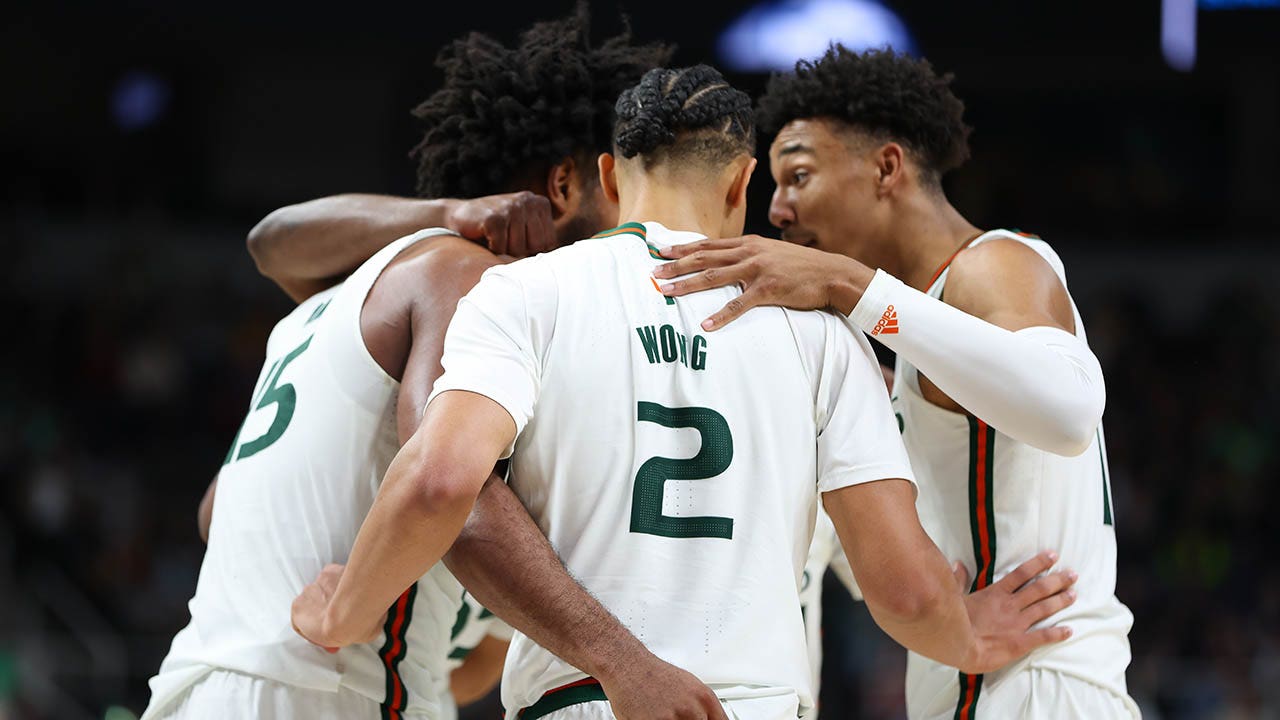 Miami fights back late to avoid upset against Drake