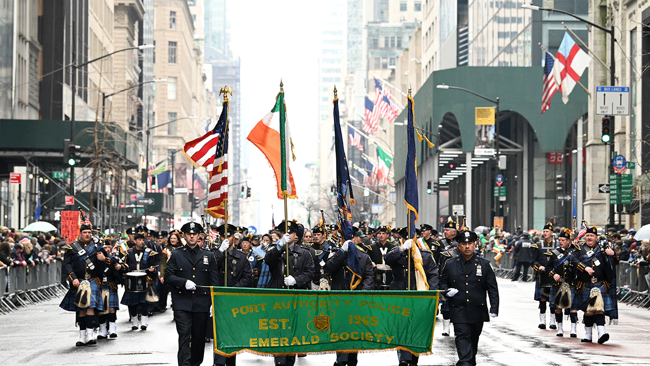 One of the oldest running St. Patrick's Day parades happens in New York City. 