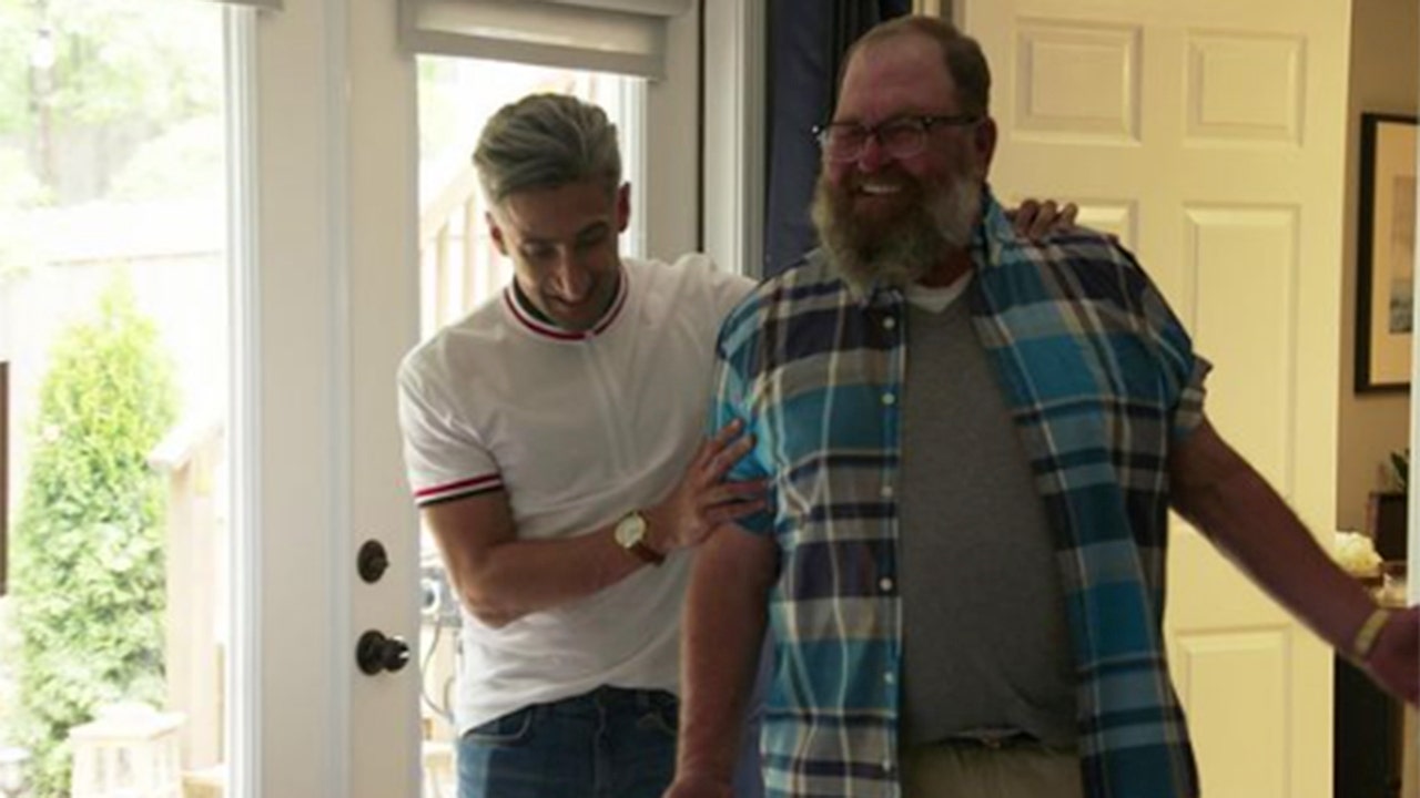 Queer Eye's Tan France and Tom Jackson