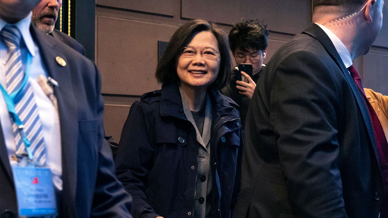 Taiwan’s president delivers speech in New York as tensions rise with ...