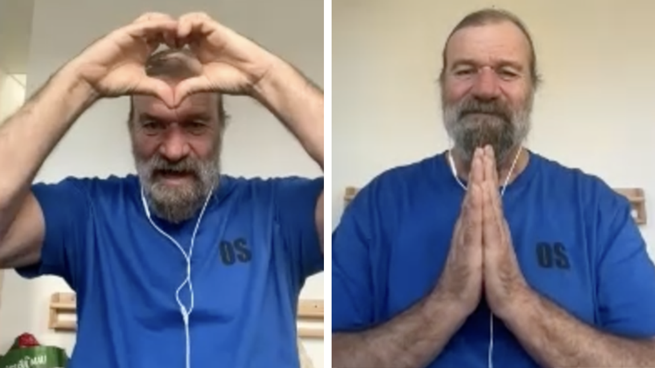 Wim Hof: The children made me survive but it was the cold that brought me  back to life