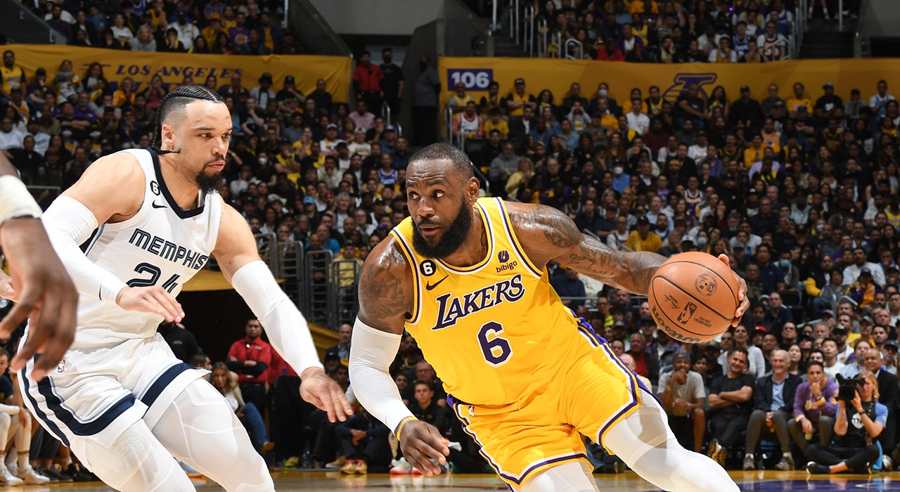 LeBron James' 22-20 night leads Lakers over Grizzlies in OT
