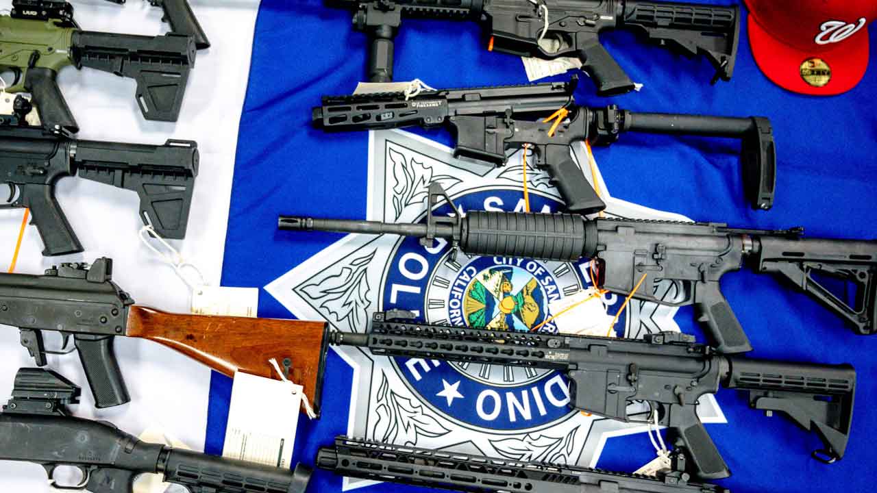 California law enforcement seize 54 ghost guns last year from people who can’t legally own firearms