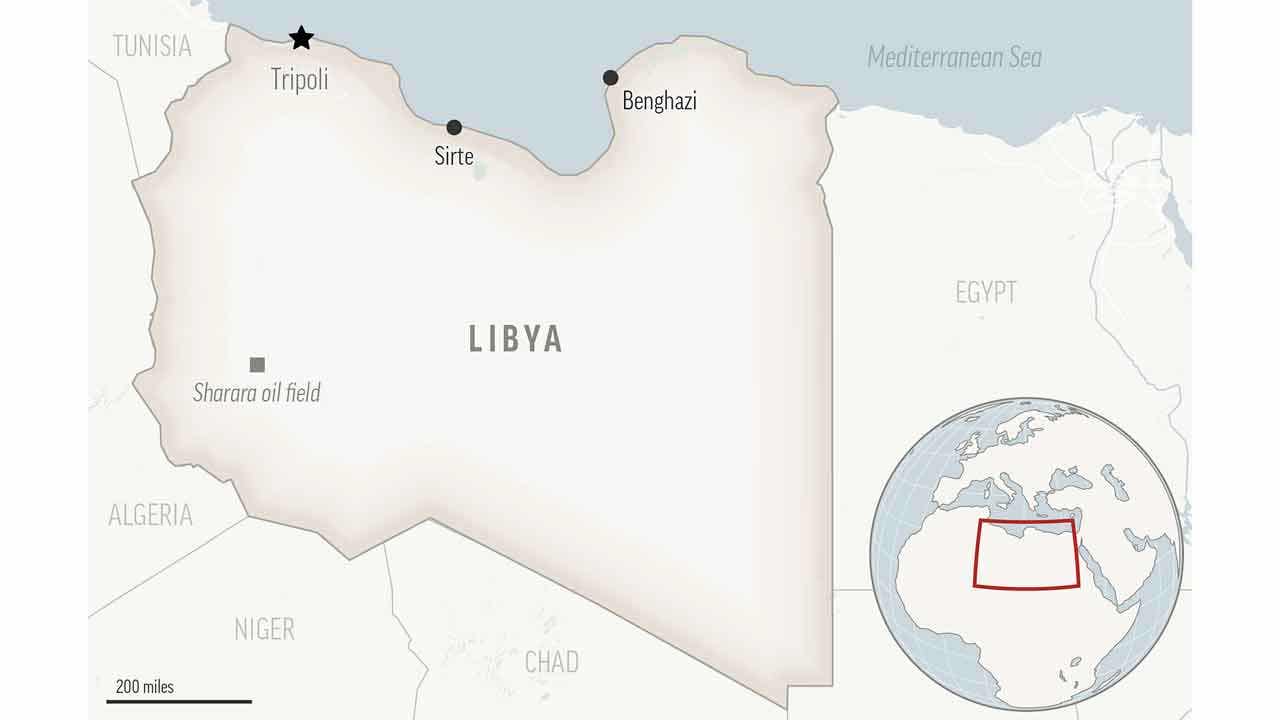 Europe-bound migrant boat sinks off the coast of Libya, leading to at least 55 deaths