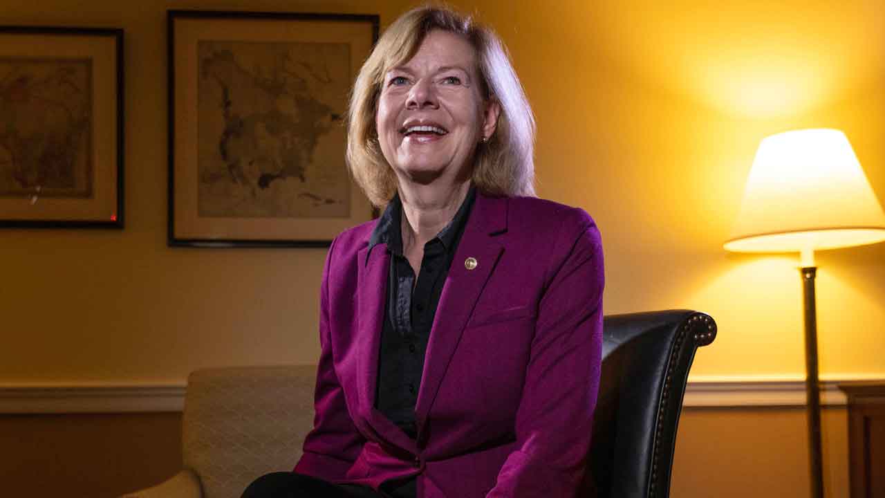 Democratic US Sen. Tammy Baldwin announces bid for third term in battleground Wisconsin