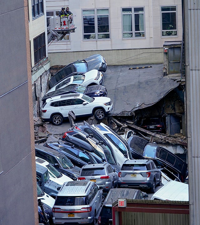 NYC deadly parking garage collapse: Building had 4 active violations, cause of 'pancaked' structure unclear