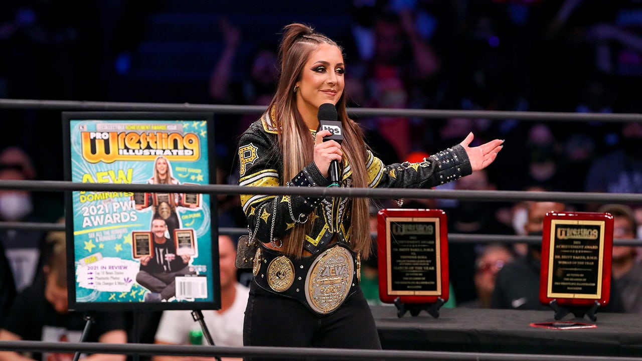 AEW star Britt Baker talks balance of being wrestler and dentist, why ...