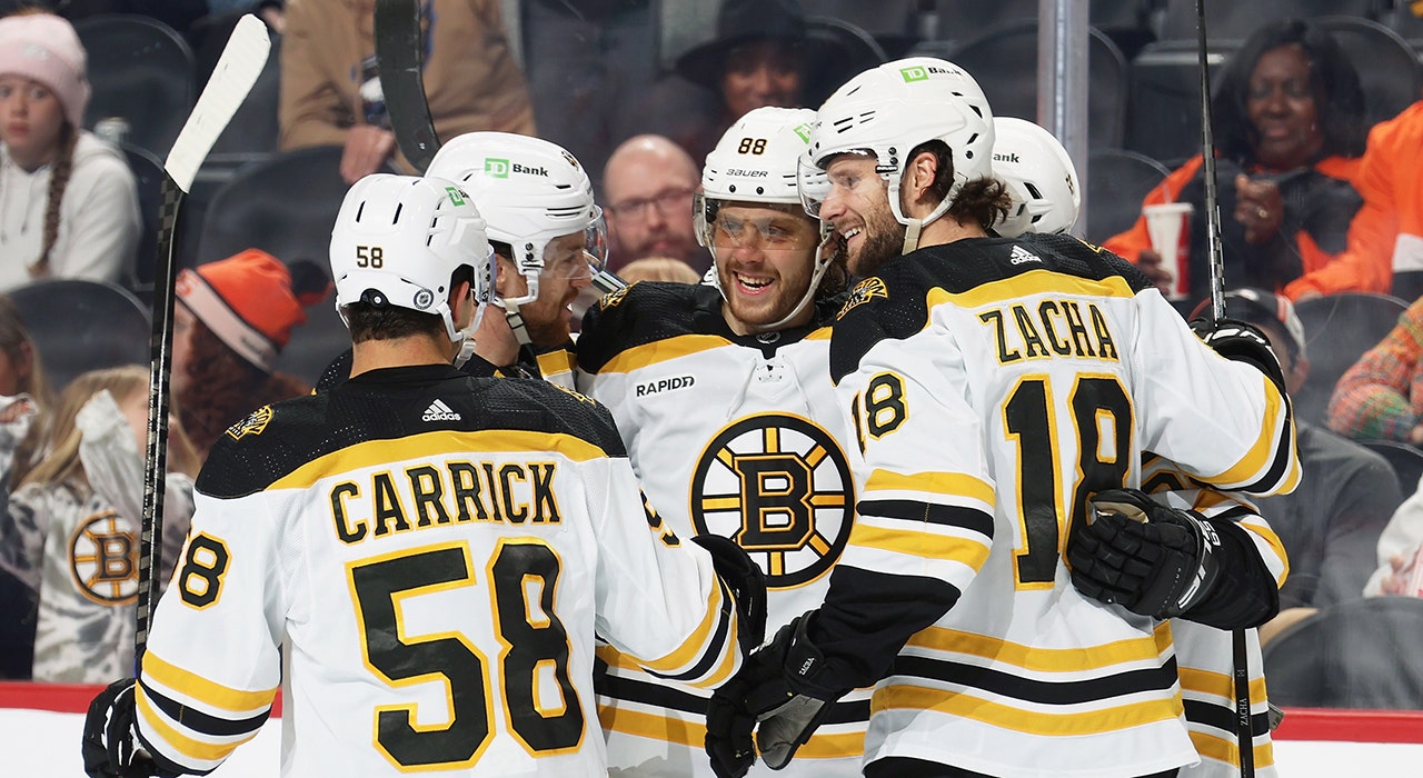 Bruins set new NHL record after beating Flyers for 63rd win of season