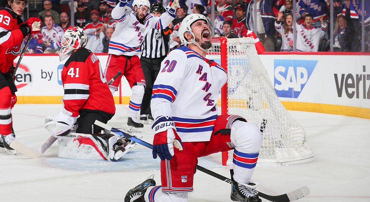 Rangers lead 2-0 against Devils in first round of Stanley Cup