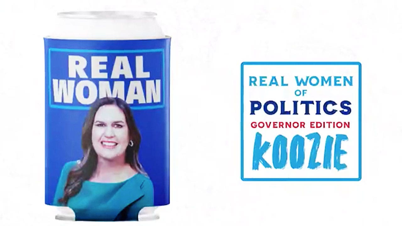Sarah Huckabee Sanders trolls Bud Light with koozie for 'real women'