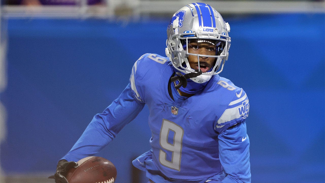 Lions’ Jameson Williams, suspended for gambling, said he was “not aware” of the NFL’s betting policies