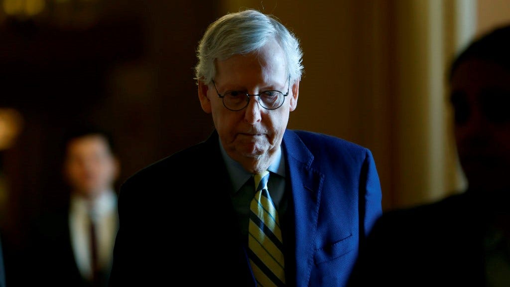 McConnell rips Biden's 'extreme position' on debt limit in first speech back after concussion