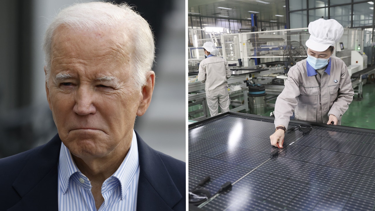 Biden vetoes bipartisan bill protecting US solar panel makers from Chinese competition