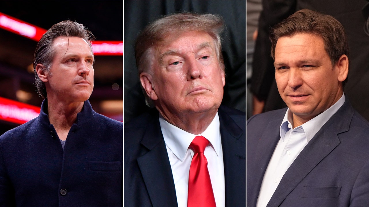 Trump, Newsom echo each other's attacks in effort to take down DeSantis