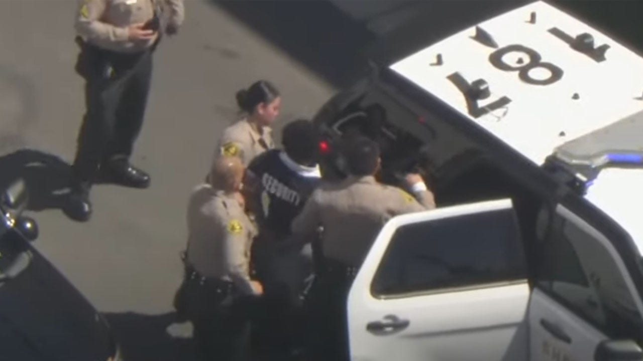 Los Angeles authorities pursue, capture female suspect in 'Security ...