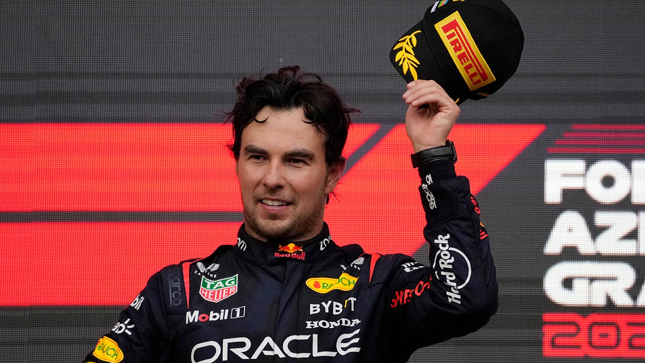 Sergio Pérez holds off Max Verstappen at Azerbaijan Grand Prix | Fox News