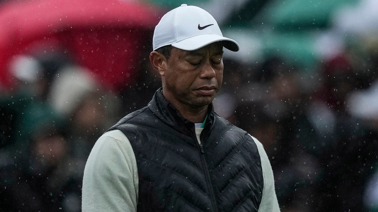 Tiger Woods has withdrawn from the Masters over a plantar fasciitis injury  : NPR