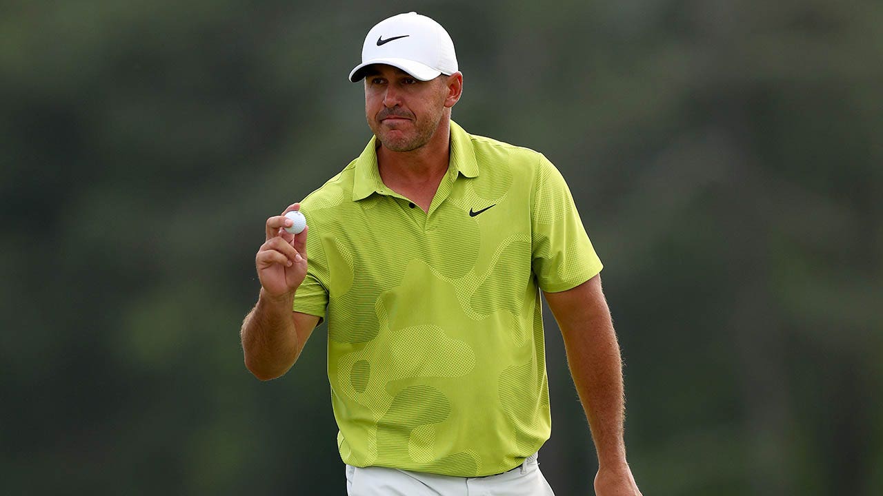 Masters leader Brooks Koepka avoids penalty after first-round ...