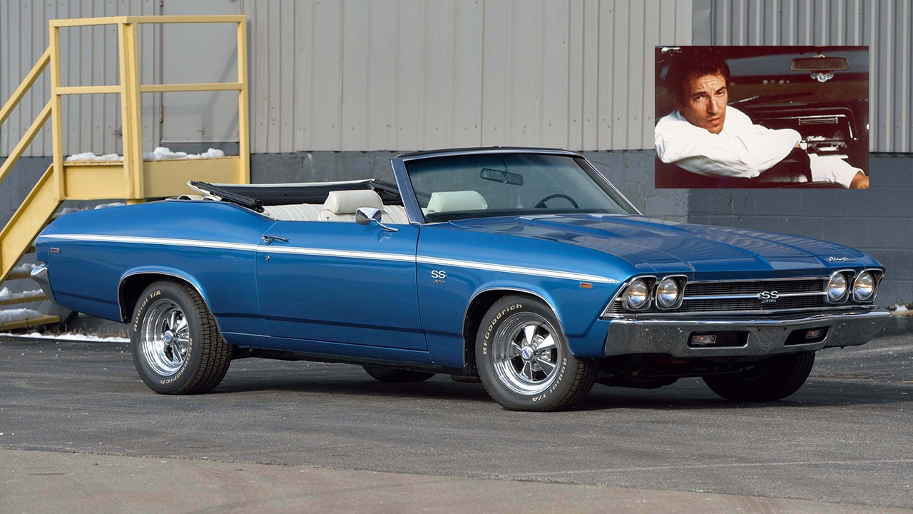Bruce Springsteen's 1969 Chevrolet Chevelle convertible is ready to rock the auction block