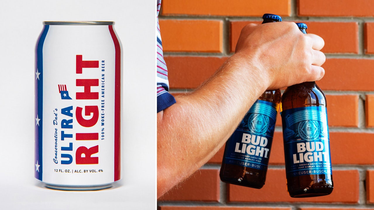 Conservative activist launches 'Ultra Right' beer as Bud Light rival